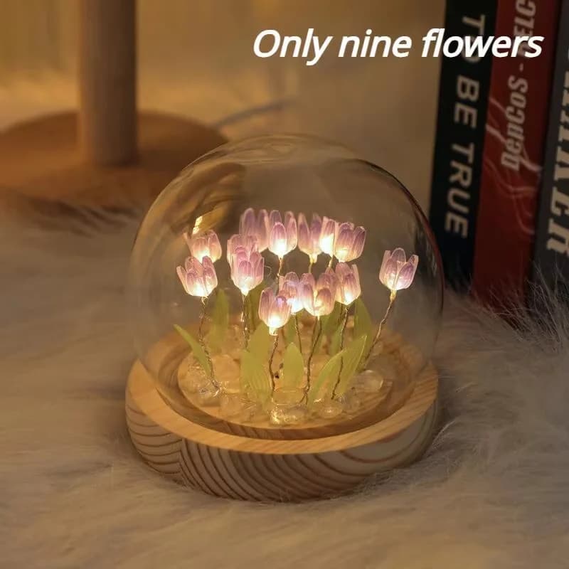 DIY mini tulbi LED öövalgusti komplekt