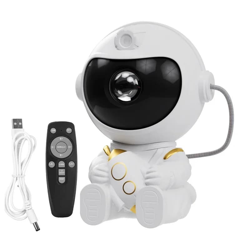 Astronaut kosmoseseade LED öövalgus