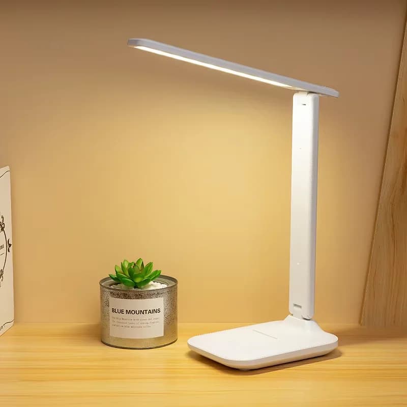 Kokkupandav dimmerdatav LED laualamp lugemiseks, 3 värvi