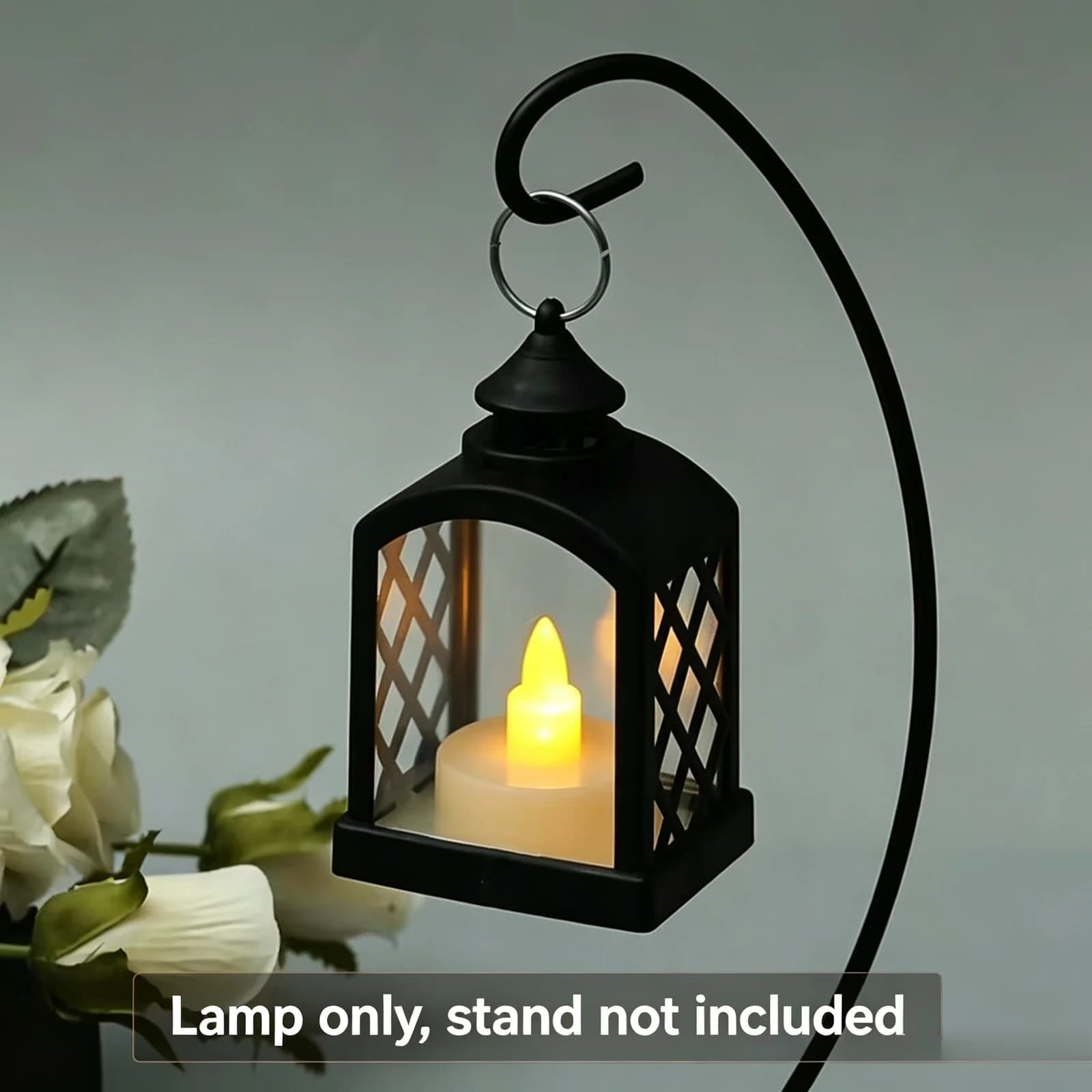 Retro mini LED-latern küünlavalgusti sooja valgusega