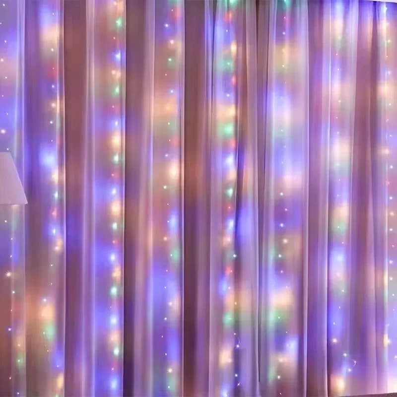 USB haldjakardinad valgused koos puldiga, vasktraadi LED string